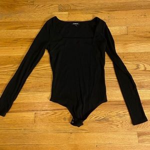 BLACK EXPRESS BODYSUIT